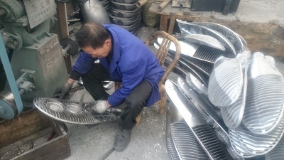 漢鼎led燈具，led路燈壓鑄產(chǎn)品細(xì)節(jié)圖